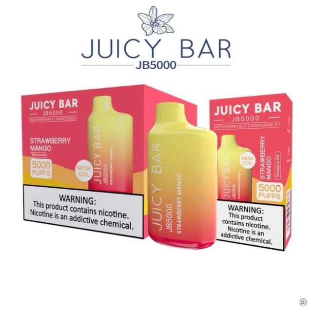 Juicy Bar 5% Disposable Device 5000 Puffs